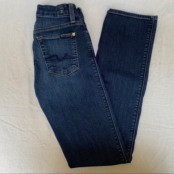 7 For All Mankind “Kimmie Straight” Jeans (25) - Picture 1 of 5